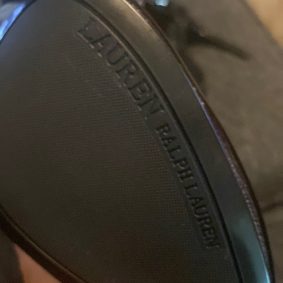 Ralph Lauren Raquel Crisscross Black size 8 - Picture 7 of 12